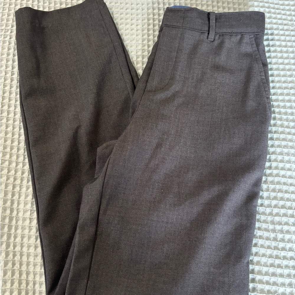 Izod Boys Dark Gray Dress Pants